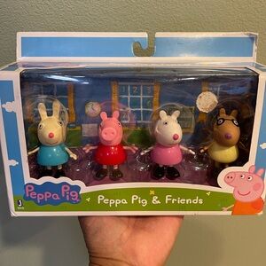 Peppa Pig & Friends 4 Mini Figure kids Toys New